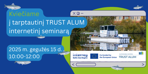 Kvietimas į tarptautinį TRUST ALUM  internetinį seminarą